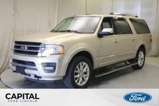 Used 2017 Ford Expedition Max Limited 4WD **One Owner, Local Trade, Leather, Sunroof, Nav, Power Boards, 3.5L** for sale in Regina, SK