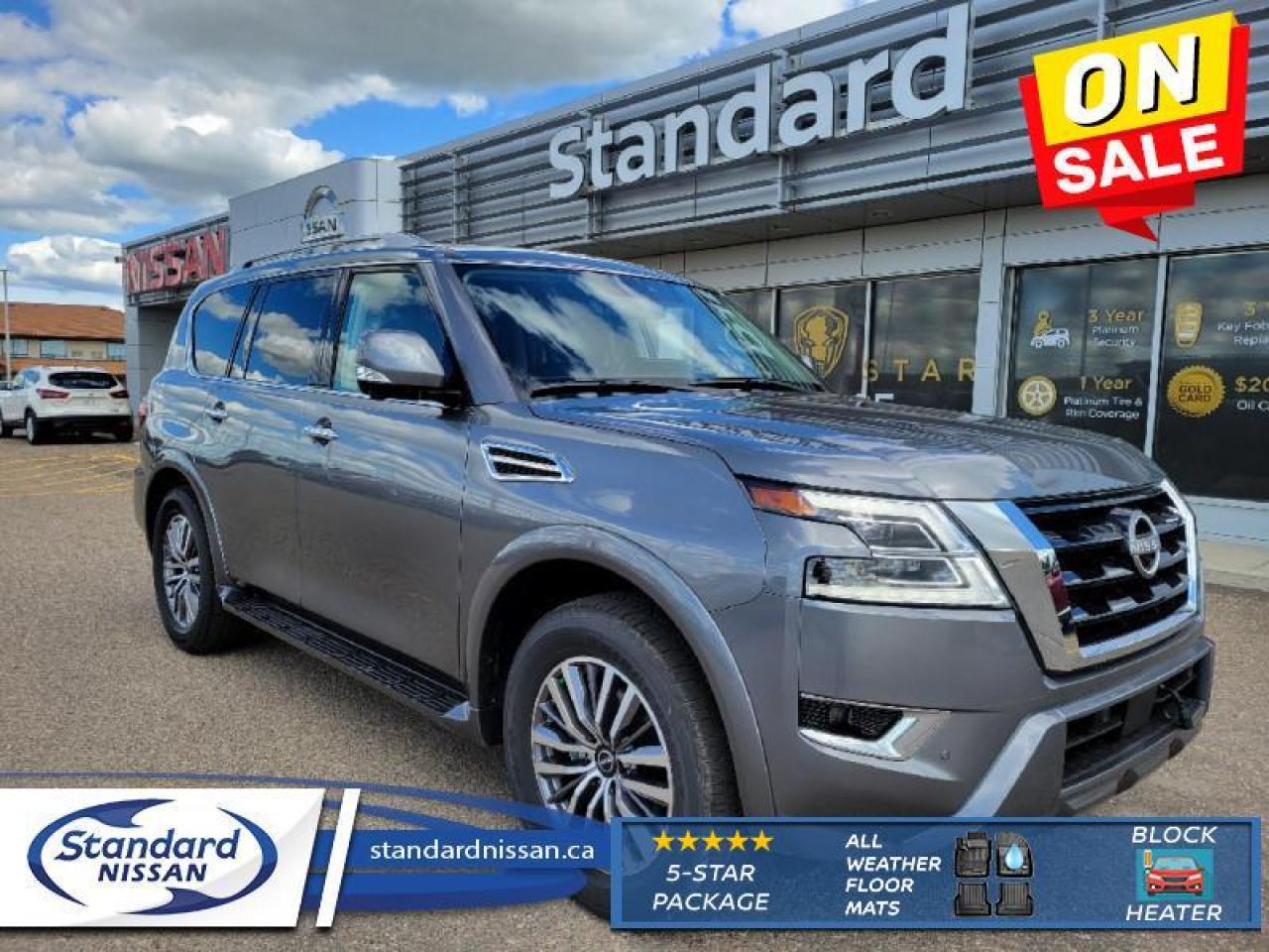 New 2024 Nissan Armada SL   - Sunroof -  Navigation, Bose Premium Audio,  Wireless Charging,  Wi-Fi Hotspot! for sale in Swift Current, SK