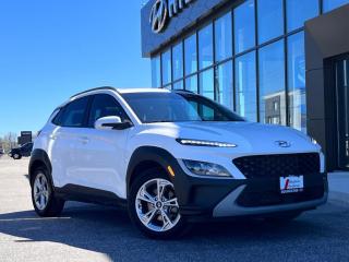 <b>Low Mileage!</b><br> <br>  Compare at $30877 - Our Price is just $29978! <br> <br>   With incredible safety features that help you stay on the road, this Kona lets you get further and see more than ever before. This  2023 Hyundai Kona is fresh on our lot in Midland. <br> <br>With more versatility than its tiny stature lets on, this Kona is ready to prove that big things can come in small packages. With an incredibly long feature list, this Kona is incredibly safe and comfortable, compatible with just about anything, and ready for lifes next big adventure. For distilled perfection in the busy crossover SUV segment, this Kona is the obvious choice.This low mileage  SUV has just 19,234 kms. Its  lunar white in colour  . It has a cvt transmission and is powered by a  147HP 2.0L 4 Cylinder Engine. <br> <br>To apply right now for financing use this link : <a href=https://www.bourgeoishyundai.com/finance/ target=_blank>https://www.bourgeoishyundai.com/finance/</a><br><br> <br/><br>BUY WITH CONFIDENCE. Bourgeois Auto Group, we dont just sell cars; for over 75 years, we have delivered extraordinary automotive experiences in every showroom, on the road, and at your home. Offering complimentary delivery in an enclosed trailer. <br><br>Why buy from the Bourgeois Auto Group? Whether you are looking for a great place to buy your next new or used vehicle find a qualified repair center or looking for parts for your vehicle the Bourgeois Auto Group has the answer. We offer both new vehicles and pre-owned vehicles with over 25 brand manufacturers and over 200 Pre-owned Vehicles to choose from. Were constantly changing to meet the needs of our customers and stay ahead of the competition, and we are committed to investing in modern technology to ensure that we are always on the cutting edge. We use very strategic programs and tools that give us current market data to price our vehicles to the market to make sure that our customers are getting the best deal not only on the new car but on your trade-in as well. Ask for your free Live Market analysis report and save time and money. <br><br>WE BUY CARS  Any make model or condition, No purchase necessary. We are OPEN 24 hours a Day/7 Days a week with our online showroom and chat service. Our market value pricing provides the most competitive prices on all our pre-owned vehicles all the time. Market Value Pricing is achieved by polling over 20000 pre-owned websites every day to ensure that every single customer receives real-time Market Value Pricing on every pre-owned vehicle we sell. Customer service is our top priority. No hidden costs or fees, and full disclosure on all services and Carfax®. <br><br>With over 23 brands and over 400 full- and part-time employees, we look forward to serving all your automotive needs! <br> Come by and check out our fleet of 30+ used cars and trucks and 50+ new cars and trucks for sale in Midland.  o~o