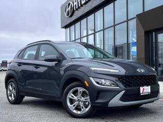 <b>Low Mileage!</b><br> <br>  Compare at $29860 - Our Price is just $28990! <br> <br>   This high tech SUV is compatible with pretty much anything, even adventure. This  2023 Hyundai Kona is fresh on our lot in Midland. <br> <br>With more versatility than its tiny stature lets on, this Kona is ready to prove that big things can come in small packages. With an incredibly long feature list, this Kona is incredibly safe and comfortable, compatible with just about anything, and ready for lifes next big adventure. For distilled perfection in the busy crossover SUV segment, this Kona is the obvious choice.This low mileage  SUV has just 9,819 kms. Its  ecotronic gray in colour  . It has a cvt transmission and is powered by a  147HP 2.0L 4 Cylinder Engine. <br> <br>To apply right now for financing use this link : <a href=https://www.bourgeoishyundai.com/finance/ target=_blank>https://www.bourgeoishyundai.com/finance/</a><br><br> <br/><br>BUY WITH CONFIDENCE. Bourgeois Auto Group, we dont just sell cars; for over 75 years, we have delivered extraordinary automotive experiences in every showroom, on the road, and at your home. Offering complimentary delivery in an enclosed trailer. <br><br>Why buy from the Bourgeois Auto Group? Whether you are looking for a great place to buy your next new or used vehicle find a qualified repair center or looking for parts for your vehicle the Bourgeois Auto Group has the answer. We offer both new vehicles and pre-owned vehicles with over 25 brand manufacturers and over 200 Pre-owned Vehicles to choose from. Were constantly changing to meet the needs of our customers and stay ahead of the competition, and we are committed to investing in modern technology to ensure that we are always on the cutting edge. We use very strategic programs and tools that give us current market data to price our vehicles to the market to make sure that our customers are getting the best deal not only on the new car but on your trade-in as well. Ask for your free Live Market analysis report and save time and money. <br><br>WE BUY CARS  Any make model or condition, No purchase necessary. We are OPEN 24 hours a Day/7 Days a week with our online showroom and chat service. Our market value pricing provides the most competitive prices on all our pre-owned vehicles all the time. Market Value Pricing is achieved by polling over 20000 pre-owned websites every day to ensure that every single customer receives real-time Market Value Pricing on every pre-owned vehicle we sell. Customer service is our top priority. No hidden costs or fees, and full disclosure on all services and Carfax®. <br><br>With over 23 brands and over 400 full- and part-time employees, we look forward to serving all your automotive needs! <br> Come by and check out our fleet of 40+ used cars and trucks and 50+ new cars and trucks for sale in Midland.  o~o