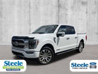 Star White Metallic Tri-Coat2021 Ford F-150 Limited4WD 10-Speed Automatic 3.5L PowerBoost Full-Hybrid V6VALUE MARKET PRICING!!, F-150 Limited, 3.5L PowerBoost Full-Hybrid V6.ALL CREDIT APPLICATIONS ACCEPTED! ESTABLISH OR REBUILD YOUR CREDIT HERE. APPLY AT https://steeleadvantagefinancing.com/6198 We know that you have high expectations in your car search in Halifax. So if youre in the market for a pre-owned vehicle that undergoes our exclusive inspection protocol, stop by Steele Ford Lincoln. Were confident we have the right vehicle for you. Here at Steele Ford Lincoln, we enjoy the challenge of meeting and exceeding customer expectations in all things automotive.