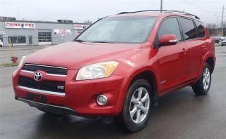 <p>CERTIFIED, 2012 TOYOTA RAV4 LIMITED AWD V6 3.5L ENGINE AUTOMATIC, GOOD CONDITION, COMES WITH LEATHER SEATS AND MORE <br />HIGH-VALUE SPECIFICATIONS <br />CERTIFIED <br />NAVIGATION <br />4WD <br />CRUISE CONTROL <br />BLUETOOTH WIRELESS CONNECTIVITY <br />DUAL AC <br />HEATED MIRRORS <br />FRONT HEATED SEAT(S) <br />AUTOMATIC HEADLIGHTS <br />KEYLESS ENTRY <br />AND MORE <br /><br /><br />IF YOU ARE SHOPPING FOR A USED CAR! VICTORY MOTORS WILL PROUDLY SERVE YOU. THIS VEHICLE IS AN EXAMPLE OF THE GREAT QUALITY PRE-OWNED VEHICLES THAT WE HAVE READY FOR YOU TO ENJOY <br />VICTORY MOTORS CERTIFIED DEALERSHIP BY OMVIC, WILL PROUDLY SERVE YOU! THIS VEHICLE IS AN EXAMPLE OF THE GREAT QUALITY PRE-OWNED VEHICLES THAT WE HAVE READY FOR YOU TO ENJOY. <br />ALL PRICES EXCLUDE TAX, REGISTRATION & SAFETY <br />WARRANTY INCLUDED: GET A WARRANTY FROM AUTOGARD FOR 12 MONTHS COVERING ENGIN / TRANSMISSION /DIFFERENTIAL (DEDUCTION 59/- EACH CLAIM) UNLIMITED CLAIMS <br />PLEASE FEEL FREE TO CALL FOR FURTHER INQUIRIES AND TEST DRIVE OR VISIT OUR WEBSITE WWW.VICTORYMOTORS.CA, PHONE +1 416 452 7777 ADDRESS: 1000 DUNDAS ST E. MISSISSAUGA, L4Y 2B8</p>