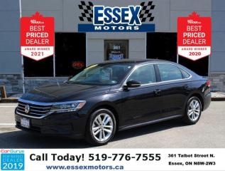 Used 2021 Volkswagen Passat Highline*Heated Leather*Sun Roof*CarPlay*Rear Cam for sale in Essex, ON