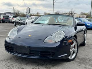 Used 2003 Porsche Boxster S ROADSTER 6-SPD MANUAL / CLEAN CARFAX for sale in Bolton, ON