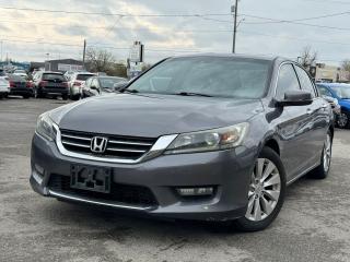 Used 2014 Honda Accord EX-L / CLEAN CARFAX / LEATHER / SUNROOF / LDW for sale in Bolton, ON