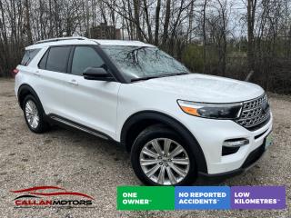 <p><strong>2020 4DR LIMITED FORD EXPLORER 4WD 119 wheelbase 2.3L I4 Ecoboost engine 10 speed transmission</strong></p><p>This vehicle features; 300A equipment package, star white tri-coat paint, 2nd row bench seating, twin panel moonroof, trailer tow package class III, 20 hand polished wheels, voice-activated navigation, sync3, rear view camera, adaptive cruise control, blis w/cross traffic, fordpass connect, forward/reverse sensors, heated steering wheel, lane keeping, remote start, power heated/cooled front seats, second row heated seats, rain sensors, roof rails, hands free lift gate and more.</p><p>We specialize in financing for any situation call for more info! Get Pre-approved today at no cost and with no obligation! Interest rates depend on your application and the shown payment is based on general application.</p><p><strong>Discover YOUR trusted local dealership with a 30-year history - Callan Motor.</strong> Say goodbye to hidden fees and find a straightforward , hassle-free, transparent buying experience. We price our vehicles at or below marketing value, continuously check our pricing verses market to ensure we are offering our customers the best options.</p><p>Visit us in Perth, Ontario, conveniently located on highway 7. Drop by or book an appointment to find a quality vehicle with ease. </p>