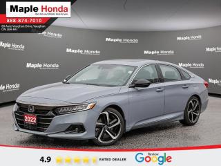 Used 2022 Honda Accord Sunroof| Heated Seats| Blind Spot Sensors| Wireles for sale in Vaughan, ON