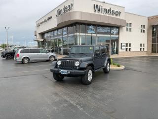 Used 2017 Jeep Wrangler Unlimited for sale in Windsor, ON