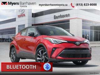 <b>Low Mileage, Leather Seats,  Heated Seats,  Aluminum Wheels,  Fog Lights,  Lane Keep Assist!</b><br> <br>  Compare at $29014 - Our Live Market Price is just $27898! <br> <br>   With its distinctive look and sculpted, athletic styling, the Toyota C-HR stands out wherever you take it. This  2021 Toyota C-HR is fresh on our lot in Ottawa. <br> <br>The C-HR is unlike anything Toyota has ever created. Youll feel the difference with premium features and intuitive technology that are designed to keep you comfortable and connected. It is a blast to drive, with the perfect blend of responsiveness and control that will make every drive memorable. With a spacious interior for all your passengers and gear, and state-of-the-art safety features that come standard, were confident youll agree that theres nothing quite like this amazing SUV. This low mileage  SUV has just 22,315 kms. Its  nice in colour  . It has an automatic transmission and is powered by a  smooth engine.  This unit has some remaining factory warranty for added peace of mind.  This vehicle has been upgraded with the following features: Leather Seats,  Heated Seats,  Aluminum Wheels,  Fog Lights,  Lane Keep Assist,  Apple Carplay,  Android Auto. <br> <br>To apply right now for financing use this link : <a href=https://www.myersbarrhaventoyota.ca/quick-approval/ target=_blank>https://www.myersbarrhaventoyota.ca/quick-approval/</a><br><br> <br/><br> Buy this vehicle now for the lowest bi-weekly payment of <b>$213.36</b> with $0 down for 84 months @ 9.99% APR O.A.C. ( Plus applicable taxes -  Plus applicable fees   ).  See dealer for details. <br> <br>At Myers Barrhaven Toyota we pride ourselves in offering highly desirable pre-owned vehicles. We truly hand pick all our vehicles to offer only the best vehicles to our customers. No two used cars are alike, this is why we have our trained Toyota technicians highly scrutinize all our trade ins and purchases to ensure we can put the Myers seal of approval. Every year we evaluate 1000s of vehicles and only 10-15% meet the Myers Barrhaven Toyota standards. At the end of the day we have mutual interest in selling only the best as we back all our pre-owned vehicles with the Myers *LIFETIME ENGINE TRANSMISSION warranty. Thats right *LIFETIME ENGINE TRANSMISSION warranty, were in this together! If we dont have what youre looking for not to worry, our experienced buyer can help you find the car of your dreams! Ever heard of getting top dollar for your trade but not really sure if you were? Here we leave nothing to chance, every trade-in we appraise goes up onto a live online auction and we get buyers coast to coast and in the USA trying to bid for your trade. This means we simultaneously expose your car to 1000s of buyers to get you top trade in value. <br>We service all makes and models in our new state of the art facility where you can enjoy the convenience of our onsite restaurant, service loaners, shuttle van, free Wi-Fi, Enterprise Rent-A-Car, on-site tire storage and complementary drink. Come see why many Toyota owners are making the switch to Myers Barrhaven Toyota. <br>*LIFETIME ENGINE TRANSMISSION WARRANTY NOT AVAILABLE ON VEHICLES WITH KMS EXCEEDING 140,000KM, VEHICLES 8 YEARS & OLDER, OR HIGHLINE BRAND VEHICLE(eg. BMW, INFINITI. CADILLAC, LEXUS...) o~o