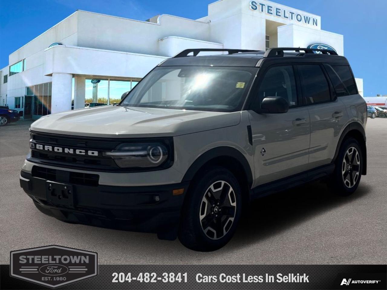 New 2024 Ford Bronco Sport Outer Banks  - Leather Seats for sale in Selkirk, MB