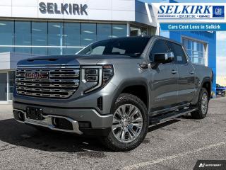<b>Leather Seats,  Cooled Seats,  Bose Premium Audio,  Wireless Charging,  Heated Rear Seats!</b><br> <br> <br> <br>   <br> <br>This 2024 GMC Sierra 1500 stands out in the midsize pickup truck segment, with bold proportions that create a commanding stance on and off road. Next level comfort and technology is paired with its outstanding performance and capability. Inside, the Sierra 1500 supports you through rough terrain with expertly designed seats and robust suspension. This amazing 2024 Sierra 1500 is ready for whatever.<br> <br> This sterling metallic Crew Cab 4X4 pickup   has a 10 speed automatic transmission and is powered by a  420HP 6.2L 8 Cylinder Engine.<br> <br> Our Sierra 1500s trim level is Denali. This premium GMC Sierra 1500 Denali comes fully loaded with perforated leather seats and authentic open-pore wood trim, exclusive exterior styling, unique aluminum wheels, plus a massive 13.4 inch touchscreen display that features wireless Apple CarPlay and Android Auto, a premium 7-speaker Bose audio system, SiriusXM, and a 4G LTE hotspot. Additionally, this stunning pickup truck also features heated and cooled front seats and heated second row seats, a spray-in bedliner, wireless device charging, IntelliBeam LED headlights, remote engine start, forward collision warning and lane keep assist, a trailer-tow package with hitch guidance, LED cargo area lighting, ultrasonic parking sensors, an HD surround vision camera plus so much more! This vehicle has been upgraded with the following features: Leather Seats,  Cooled Seats,  Bose Premium Audio,  Wireless Charging,  Heated Rear Seats,  Aluminum Wheels,  Remote Start. <br><br> <br>To apply right now for financing use this link : <a href=https://www.selkirkchevrolet.com/pre-qualify-for-financing/ target=_blank>https://www.selkirkchevrolet.com/pre-qualify-for-financing/</a><br><br> <br/> Weve discounted this vehicle $3756. Total  cash rebate of $6200 is reflected in the price. Credit includes $5,300 Non Stackable Delivery Allowance  Incentives expire 2024-05-31.  See dealer for details. <br> <br>Selkirk Chevrolet Buick GMC Ltd carries an impressive selection of new and pre-owned cars, crossovers and SUVs. No matter what vehicle you might have in mind, weve got the perfect fit for you. If youre looking to lease your next vehicle or finance it, we have competitive specials for you. We also have an extensive collection of quality pre-owned and certified vehicles at affordable prices. Winnipeg GMC, Chevrolet and Buick shoppers can visit us in Selkirk for all their automotive needs today! We are located at 1010 MANITOBA AVE SELKIRK, MB R1A 3T7 or via phone at 204-482-1010.<br> Come by and check out our fleet of 80+ used cars and trucks and 180+ new cars and trucks for sale in Selkirk.  o~o