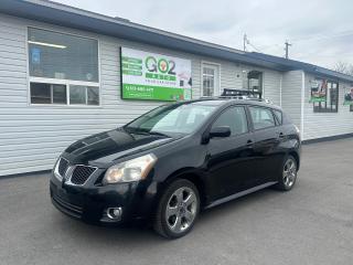 <p>**<strong>SAME VEHICLE AS TOYOTA MATRIX** AWD** CERTIFIED**FINANCING AVAILABLE UP TO 48 MONTHS OAC**</strong></p><p> </p><p>Just in on our lot is this very clean 2009 Pontiac Vibe, which is mechanically identical to the Toyota Matrix. This hot hatch offers 4 cylinder fuel economy while offering dynamic control with its all-wheel-drive system and offering hatchback cargo space with rear folding seats.</p><p> </p><p>Vehicle sold certified. Financing up to 48 months also available OAC!</p><p> </p><p>Book in a road test today!</p>