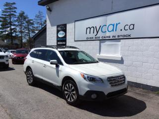 Used 2017 Subaru Outback 3.6R Limited AWD 3.6R LIMITED!! LEATHER. MOONROOF. HEATED SEATS/WHEEL. BACKUP CAM. NAV. WOODTRIM. 18