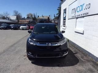 Used 2017 Honda CR-V EX-L AWD!! LOW MILEAGE! LEATHER. MOONROOF. HEATED SEATS/WHEEL. BACKUP CAM. BLUETOOTH. PWR SEATS. A/C for sale in Kingston, ON