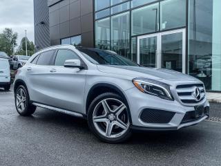 HEATED STEERING, LEATHER SEATS, ADAPTIVE CRUISE CONTROL 
<P>
Get ready to elevate your driving experience with the luxurious 2016 Mercedes GLA250. 
<P>
?? Performance: 
<P>
Turbocharged Engine: Powered by a responsive 2.0L turbocharged inline-4 engine, delivering a perfect blend of power and efficiency. 
<P>
7-Speed Dual-Clutch Automatic Transmission: Enjoy smooth and seamless gear changes for a dynamic driving experience. 
<P>
4MATIC® All-Wheel Drive: Conquer any road conditions with confidence and stability, ensuring a smooth and controlled ride. 
<P>
?? Design: 
<P>
Elegant Exterior: The GLA250 boasts a sleek and sporty design, featuring Mercedes-Benzs signature styling cues and distinctive lines. 
<P>
Panoramic Sunroof: Let in the natural light and fresh air with the panoramic sunroof, creating an open and airy atmosphere inside the cabin. 
<P>
LED Daytime Running Lights: Illuminate the road ahead with LED daytime running lights, providing enhanced visibility and safety. 
<P>
??? Safety: 
<P>
Advanced Safety Features: Drive with peace of mind knowing the GLA250 is equipped with a suite of advanced safety features, including Collision Prevention Assist Plus, Attention Assist, and more. 
<P>
Multiple Airbags: Protect yourself and your passengers with multiple airbags strategically placed throughout the cabin. 
<P>
?? Technology: 
<P>
COMAND® Infotainment System: Stay connected and entertained with the intuitive COMAND® infotainment system, featuring navigation, Bluetooth® connectivity, and more. 
<p>
8-Inch Color Display: Access all your favorite features and settings with ease on the vibrant 8-inch color display. 
<P>
Voice Control: Control various functions of the vehicle with simple voice commands, keeping your hands on the wheel and your eyes on the road. 
<P>
Experience luxury and performance like never before with the 2016 Mercedes GLA250. Dont miss out  schedule your test drive today! 
<P>
All Abbotsford Hyundai pre-owned vehicles come complete with remaining Manufacturers Warranty plus a vehicle safety report and a CarFax history report. Abbotsford Hyundai is a BBB accredited pre-owned car dealership, serving the Fraser Valley and our friends in Surrey, Langley and surrounding Lower Mainland areas. We are your Friendly Fraser Valley car dealer. We are located at 30250 Automall Drive in Abbotsford. Call or email us to schedule a test drive. 
<P>
*All Sales are subject to Taxes, $699 Doc fee and $87 Fuel Surcharge.