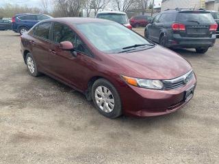 Used 2012 Honda Civic LX for sale in Ottawa, ON