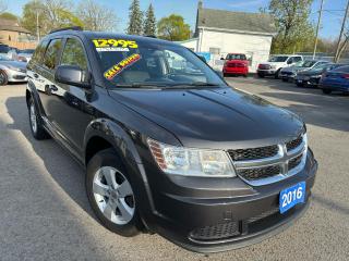 Used 2016 Dodge Journey SE Plus, 7 Passengers, Rear Heat/Air, for sale in St Catharines, ON