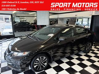 Used 2014 Honda Civic EX+Sunroof+Camera+Heated Seats+New Tires & Brakes for sale in London, ON