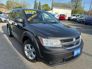 Used 2016 Dodge Journey SE Plus, 7 Passengers, Rear Heat/Air, for sale in Kitchener, ON