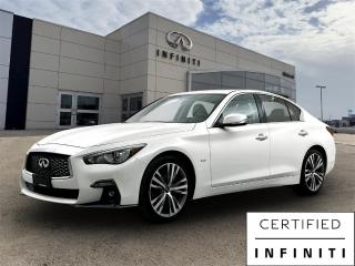 Used 2020 Infiniti Q50 Signature Edition One Owner | Low KM's for sale in Winnipeg, MB