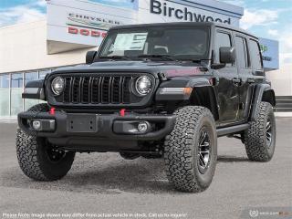 New 2024 Jeep Wrangler Rubicon X Uconnect 5W with 12.3–inch display | for sale in Winnipeg, MB