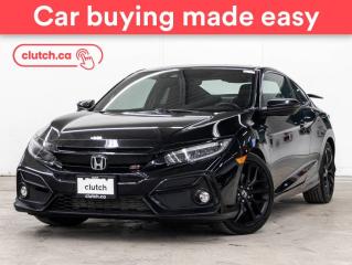 Used 2020 Honda Civic Si Coupe SI w/ Apple CarPlay & Android Auto, A/C, Rearview Cam for sale in Toronto, ON