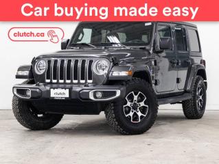 Used 2020 Jeep Wrangler Unlimited Sahara 4x4 w/ Uconnect 4C, Bluetooth, Nav for sale in Toronto, ON