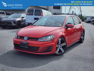Used 2015 Volkswagen Golf GTI 5-Door Autobahn Heated front seats, Power driver seat, Power moonroof, Remote keyless entry for sale in Coquitlam, BC