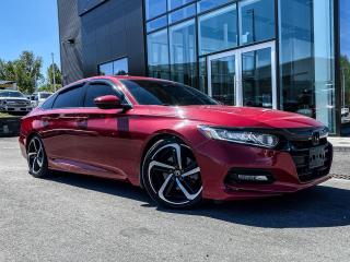 APPLE CARPLAY, PUSH BUTTON START, BACK UP CAMERA 
<p>
Unleash the thrill of driving with the 2019 Honda Accord Sport Manual. 
<p>
?? Performance: 
<p>
Dynamic Engine: Powering the Accord Sport is a potent 1.5L turbocharged inline-4 engine, delivering exhilarating performance and excellent fuel efficiency. 
<p>
Six-Speed Manual Transmission: Take control of your driving experience with the engaging six-speed manual transmission, providing precise gear shifts and maximum control. 
<p>
Sport-Tuned Suspension: Enjoy responsive handling and a thrilling ride, whether navigating city streets or hitting the open road. 
<p>
?? Design: 
<p>
Sporty Exterior: The Accord Sport exudes a sporty and sophisticated presence, featuring aggressive styling cues and bold accents. 
<p>
19-Inch Alloy Wheels: Roll in style with the eye-catching 19-inch alloy wheels, adding to the Accords athletic stance. 
<p>
LED Fog Lights: Illuminate the road ahead and cut through foggy conditions with ease, enhancing both visibility and style. 
<p>
??? Safety: 
<p>
Honda Sensing® Suite: Drive with confidence knowing the Accord Sport comes equipped with advanced safety features like Collision Mitigation Braking System, Road Departure Mitigation System, Adaptive Cruise Control, and Lane Keeping Assist System. 
<p>
Multi-Angle Rearview Camera: Maneuver in reverse with confidence using the multi-angle rearview camera, offering multiple perspectives to help you navigate tight spots. 
<p>
?? Technology: 
<p>
8-Inch Display Audio Touchscreen: Stay connected and entertained with the intuitive 8-inch touchscreen display, featuring Apple CarPlay® and Android Auto compatibility. 
<p>
Bluetooth® HandsFreeLink®: Make and receive calls hands-free while keeping your focus on the road ahead. 
<p>
HondaLink®: Access a range of convenient features through the HondaLink® app, including remote start, vehicle diagnostics, and more. 
<p>
Experience the ultimate driving experience with the 2019 Honda Accord Sport Manual. Schedule your test drive today 
<p>
All Abbotsford Hyundai pre-owned vehicles come complete with remaining Manufacturers Warranty plus a vehicle safety report and a CarFax history report. Abbotsford Hyundai is a BBB accredited pre-owned car dealership, serving the Fraser Valley and our friends in Surrey, Langley and surrounding Lower Mainland areas. We are your Friendly Fraser Valley car dealer. We are located at 30250 Automall Drive in Abbotsford. Call or email us to schedule a test drive. 
<p>
*All Sales are subject to Taxes, $699 Doc fee and $87 Fuel Surcharge.