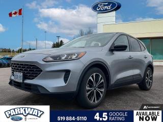 Used 2021 Ford Escape SE Hybrid ONE OWNER | HYBRID | HEATED STEERING WHEEL for sale in Waterloo, ON