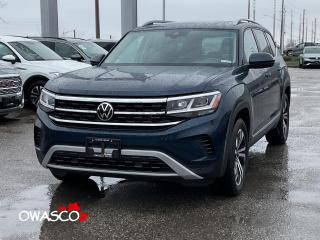 Used 2022 Volkswagen Atlas 3.6L Highline 4Motion! Clean CarFax! Low KMs! for sale in Whitby, ON