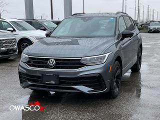 Used 2023 Volkswagen Tiguan 2.0L Comfortline R-Line Black Edition! for sale in Whitby, ON
