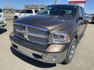 Check out this 2018 Ram 1500! This 5 passenger 4x4 comes with a back up camera, Bluetooth, leather, heated and air cooled power seats, heated steering wheel, navigation, remote starter, alloy rims, tow package, running boards and so much more!This Ram has had only one owner, low km, clean accident history and has passed the stringent 120 point inspection along with a fresh oil change so you can drive with confidence!