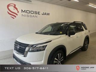New 2024 Nissan Pathfinder Platinum | Heads-up Display | Pano Roof | Apple CarPlay | Android Auto for sale in Moose Jaw, SK