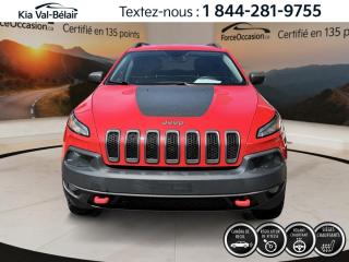 Used 2017 Jeep Cherokee Trailhawk 4X4*V6*3,2L*CAMÉRA*CRUISE* for sale in Québec, QC