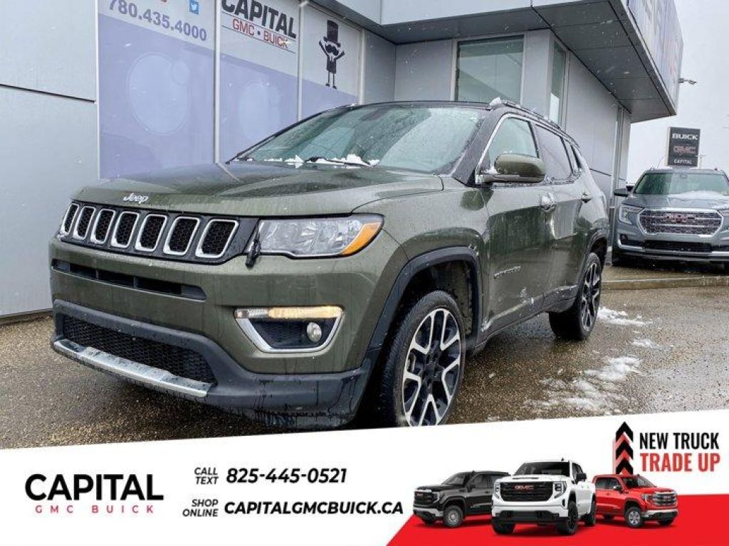 Used 2018 Jeep Compass Limited * NAVIGATION * PANORAMIC SUNROOF * POWER TAILGATE * for Sale in Edmonton, Alberta