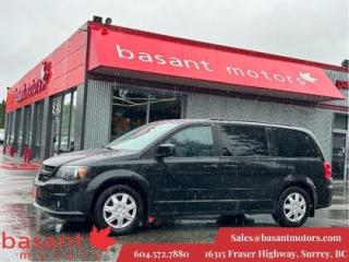 Used 2017 Dodge Grand Caravan GT, Stow N GO, Leather,  Nav, Heated Seats!! for sale in Surrey, BC