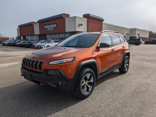 <p>Come Finance this vehicle with us house. Apply on our website stonebridgeauto.com </p><p> </p><p>2016 Jeep Chreokee Trailhawk with 143000kms. 3.2 liter V6 4x4</p><p> </p><p>Clean title and safetied. Always owned in Manitoba. No accidents on record </p><p> </p><p>Command start </p><p>Heated and cooled front seats </p><p>4WD Low</p><p>Crawl control </p><p>Selectable drive modes </p><p>Factory skid plates</p><p>Huge Panoramic Sunroof </p><p>Heated steering wheel </p><p> </p><p>We take trades! Vehicle is for sale in Steinbach by STONE BRIDGE AUTO INC. Dealer #5000 we are a small business focused on customer satisfaction. Financing is available if needed. Text or call before coming to view and ask for sales. </p>