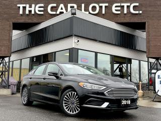 Used 2018 Ford Fusion HEATED LEATHER SEATS, SIRIUS XM, NAV, BACK UP CAM, CRUISE CONTROL, POWER SEATS! for sale in Sudbury, ON