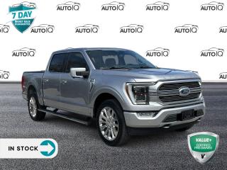 <p><strong>2021 Ford F-150 Limited</strong></p><br><br><p>4D SuperCrew 3.5L V6 EcoBoost 10-Speed Automatic 4WD</p><br><br><p><strong>Features:</strong></p><br><br><ul><br> <li>4WD</li><br> <li>18 Speakers</li><br> <li>22 Polished Aluminum Wheels</li><br> <li>3.31 Axle Ratio</li><br> <li>4-Wheel Disc Brakes</li><br> <li>ABS brakes</li><br> <li>Adaptive suspension</li><br> <li>Adjustable pedals</li><br> <li>Air Conditioning</li><br> <li>Alloy wheels</li><br> <li>AM/FM radio: SiriusXM with 360L</li><br> <li>Auto High-beam Headlights</li><br> <li>Auto tilt-away steering wheel</li><br> <li>Auto-dimming door mirrors</li><br> <li>Auto-dimming Rear-View mirror</li><br> <li>Automatic temperature control</li><br> <li>Block heater</li><br> <li>Brake assist</li><br> <li>Bumpers: body-colour</li><br> <li>Compass</li><br> <li>Delay-off headlights</li><br> <li>Driver door bin</li><br> <li>Driver vanity mirror</li><br> <li>Dual front impact airbags</li><br> <li>Dual front side impact airbags</li><br> <li>Electronic Stability Control</li><br> <li>Emergency communication system: SYNC 4 911 Assist</li><br> <li>Exterior Parking Camera Rear</li><br> <li>Front anti-roll bar</li><br> <li>Front Bucket Seats</li><br> <li>Front dual zone A/C</li><br> <li>Front fog lights</li><br> <li>Front reading lights</li><br> <li>Front wheel independent suspension</li><br> <li>Fully automatic headlights</li><br> <li>Garage door transmitter</li><br> <li>GVWR: 3,198 kg (7,050 lb) Payload Package</li><br> <li>Heated door mirrors</li><br> <li>Heated front seats</li><br> <li>Heated rear seats</li><br> <li>Heated steering wheel</li><br> <li>Illuminated entry</li><br> <li>Low tire pressure warning</li><br> <li>Memory seat</li><br> <li>Navigation system: Connected Navigation (3-year trial)</li><br> <li>Occupant sensing airbag</li><br> <li>Outside temperature display</li><br> <li>Overhead airbag</li><br> <li>Overhead console</li><br> <li>Panic alarm</li><br> <li>Passenger door bin</li><br> <li>Passenger vanity mirror</li><br> <li>Pedal memory</li><br> <li>Power door mirrors</li><br> <li>Power driver seat</li><br> <li>Power moonroof</li><br> <li>Power passenger seat</li><br> <li>Power steering</li><br> <li>Power windows</li><br> <li>Radio data system</li><br> <li>Radio: B&O Unleashed Sound System by Bang & Olufsen</li><br> <li>Rain sensing wipers</li><br> <li>Rear reading lights</li><br> <li>Rear step bumper</li><br> <li>Rear window defroster</li><br> <li>Remote keyless entry</li><br> <li>Security system</li><br> <li>Speed control</li><br> <li>Speed-sensing steering</li><br> <li>Split folding rear seat</li><br> <li>Steering wheel memory</li><br> <li>Steering wheel mounted audio controls</li><br> <li>SYNC 4 w/Enhanced Voice Recognition</li><br> <li>Tachometer</li><br> <li>Telescoping steering wheel</li><br> <li>Tilt steering wheel</li><br> <li>Traction control</li><br> <li>Trip computer</li><br> <li>Turn signal indicator mirrors</li><br> <li>Unique Multi-Contour Leather Bucket Seats</li><br> <li>Variably intermittent wipers</li><br> <li>Ventilated front seats</li><br> <li>Voltmeter</li><br></ul><br><br>SPECIAL NOTE: This vehicle is reserved for AutoIQs Retail Customers Only. Please, No Dealer Calls <br><br>Dont Delay! With over 140 Sales Professionals Promoting this Pre-Owned Vehicle through 11 Dealerships Representing 11 Communities Across Ontario, this Great Value Wont Last Long!<br><br>AutoIQ proudly offers a 7 Day Money Back Guarantee. Buy with Complete Confidence. You wont be disappointed!<br><p> </p>

<h4>VALUE+ CERTIFIED PRE-OWNED VEHICLE</h4>

<p>36-point Provincial Safety Inspection<br />
172-point inspection combined mechanical, aesthetic, functional inspection including a vehicle report card<br />
Warranty: 30 Days or 1500 KMS on mechanical safety-related items and extended plans are available<br />
Complimentary CARFAX Vehicle History Report<br />
2X Provincial safety standard for tire tread depth<br />
2X Provincial safety standard for brake pad thickness<br />
7 Day Money Back Guarantee*<br />
Market Value Report provided<br />
Complimentary 3 months SIRIUS XM satellite radio subscription on equipped vehicles<br />
Complimentary wash and vacuum<br />
Vehicle scanned for open recall notifications from manufacturer</p>

<p>SPECIAL NOTE: This vehicle is reserved for AutoIQs retail customers only. Please, No dealer calls. Errors & omissions excepted.</p>

<p>*As-traded, specialty or high-performance vehicles are excluded from the 7-Day Money Back Guarantee Program (including, but not limited to Ford Shelby, Ford mustang GT, Ford Raptor, Chevrolet Corvette, Camaro 2SS, Camaro ZL1, V-Series Cadillac, Dodge/Jeep SRT, Hyundai N Line, all electric models)</p>

<p>INSGMT</p>
