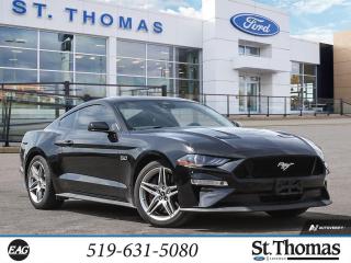 Used 2022 Ford Mustang GT Premium Leather Heated Seats, GT Performance Package, Active Valve Performance Exhaust for sale in St Thomas, ON