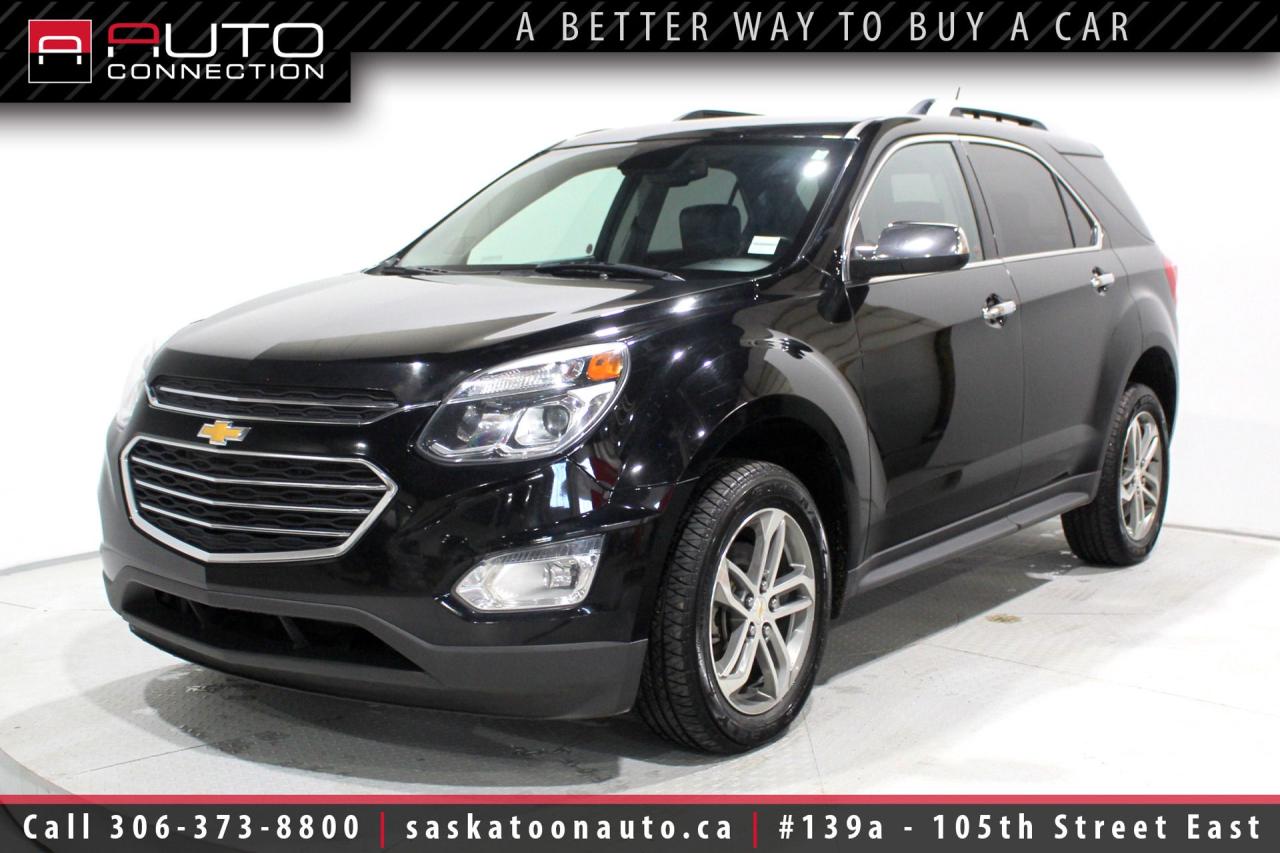 Used 2017 Chevrolet Equinox Premier - AWD - HEATED LEATHER SEATS - REMOTE START - BACKUP CAM - ACCIDENT FREE for sale in Saskatoon, SK