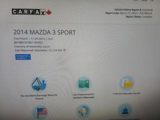 2014 Mazda MAZDA3 GX/AUTO/ACCIDENT FREE/BLUETOOTH/POWER GROUP/184KM - Photo #17