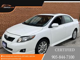 Used 2009 Toyota Corolla 4dr Sdn Auto S for sale in Oakville, ON