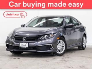 Used 2020 Honda Civic Sedan LX w/ Apple CarPlay & Android Auto, Bluetooth, A/C for sale in Toronto, ON