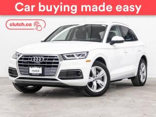 Used 2020 Audi Q5 Technik AWD w/ Apple CarPlay & Android Auto, 360 Degree Cam, Bluetooth for sale in Toronto, ON