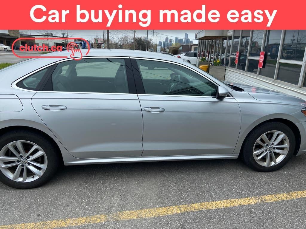 Used 2020 Volkswagen Passat Highline w/ Apple CarPlay & Android auto, Bluetooth, Rearview Cam for Sale in Toronto, Ontario