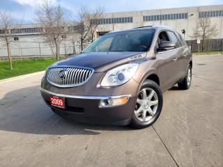 Used 2009 Buick Enclave CXL, 7 Pass, Leather Sunroof, 3 Year Warranty avai for sale in Toronto, ON