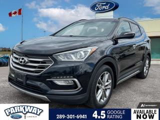 Twilight Black 2017 Hyundai Santa Fe Sport 2.0T Limited 4D Sport Utility 2.0L I4 DGI DOHC 16V Turbocharged 6-Speed Automatic with Shiftronic AWD Air Conditioning, Alloy wheels, AM/FM radio: SiriusXM, Axle Ratio 3.510, Delay-off headlights, Driver door bin, Driver vanity mirror, Front dual zone A/C, Front fog lights, Front reading lights, Fully automatic headlights, Leather Seating Surfaces, Outside temperature display, Passenger door bin, Passenger vanity mirror, Power moonroof, Power steering, Power windows, Rear window defroster, Rear window wiper, Remote keyless entry, Steering wheel mounted audio controls, Variably intermittent wipers.