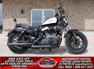 Used 2019 Harley-Davidson XL1200 X Sportster Forty-Eight STAGE IV, HOT ROD SPORTY, LOTS OF MODS/EXTRAS! for sale in Headingley, MB